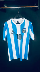 Camisa Retrô Argentina 1986 Maradona 10 - Tamanho M Pronta Entrega