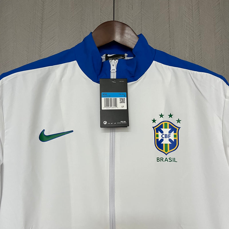 Jaqueta Corta Vento  Seleção Brasileira Retro 1998