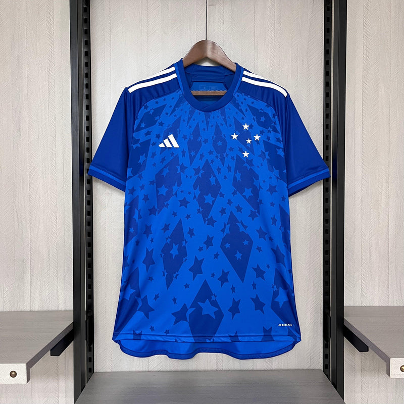Camisa Cruzeiro 24/25 + Pacth Brasileirão
