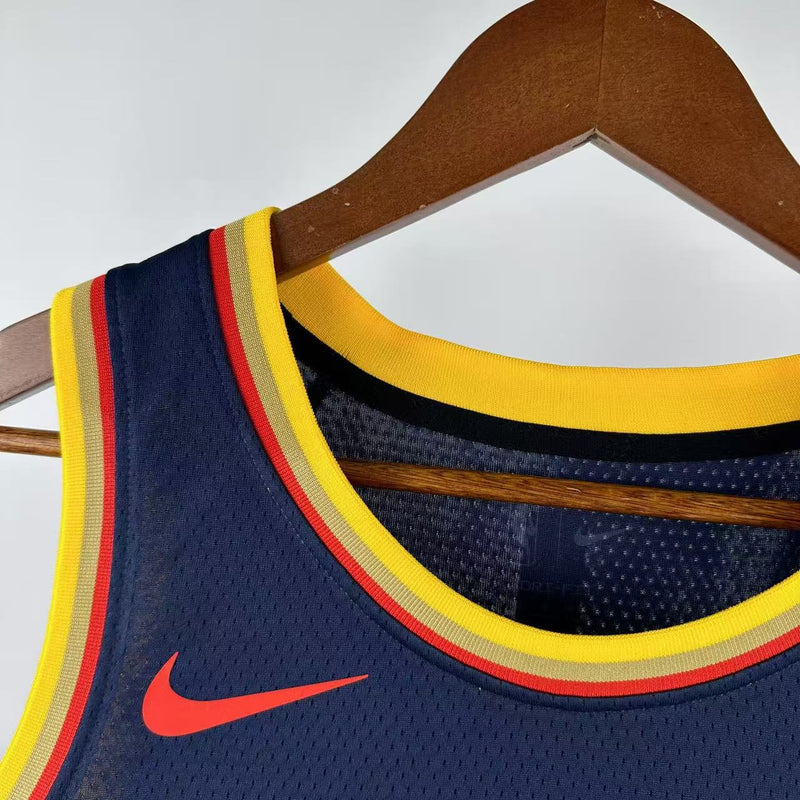 Camisa NBA Golden State Warriors Navy City Edition 24/25 CURRY