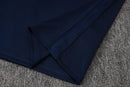 Conjunto de Treino de Inverno Barcelona 2026/27 Azul-Marinho e Vermelho