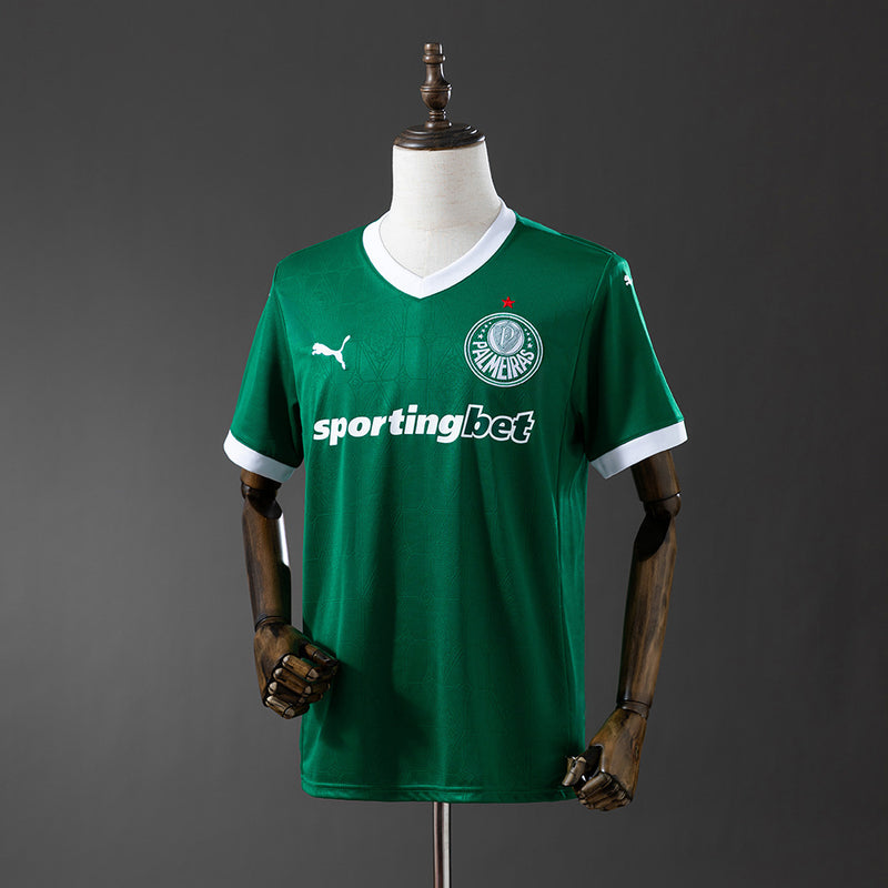 Camisa Palmeiras 25/26 + Pacth Libertadores (Masculino) Torcedor - Allteams Imports