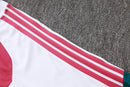 Conjunto de Treino de Inverno Real Madrid 2026/27 Branco e Verde