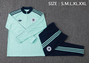 Conjunto de Treino de Inverno Alemanha 2026/27 Verde-Claro e Azul-Marinho