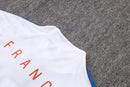 Conjunto de Treino de Inverno França 2026/27 Branco e Azul-Marinho