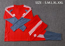 Conjunto de Treino de Inverno Internacional 2026/27 Vermelho e Cinza