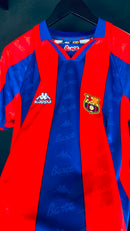 Camisa Retrô Barcelona 1996/97 Ronaldo 9 - Tamanho M Pronta Entrega