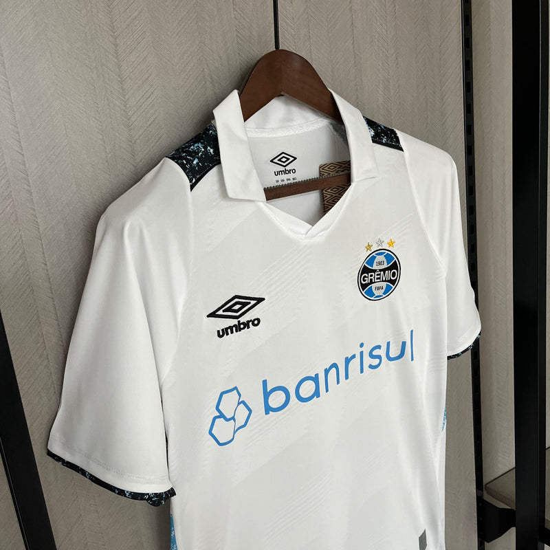Camisa Grêmio II 24/25 + Pacths Libertadores (Masculino)