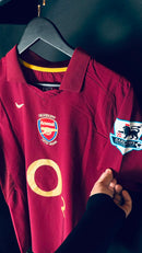 Camisa Retrô Arsenal Highbury 2005/06 Henry 14 - Tamanho M Pronta Entrega