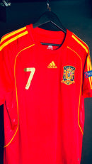 Camisa Espanha Euro 2008 David Villa 7 - AllTeams Imports