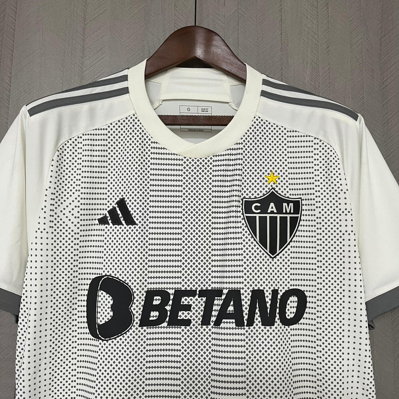 Camisa Atlético Mineiro 24/25 + Pacths Libertadores (Masculino)