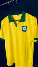 Camisa Retrô Brasil 1958 Pelé 10 - Tamanho M Pronta Entrega