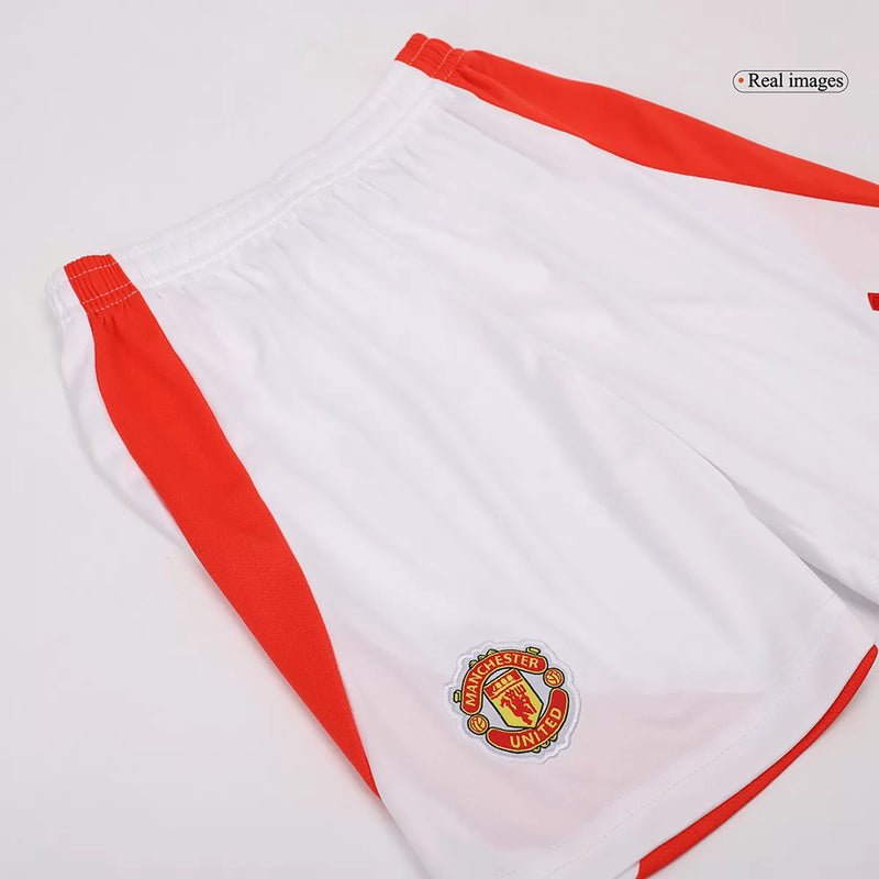 Kid's Manchester United Home Jerseys Kit(Jersey+Shorts) 2024/25
