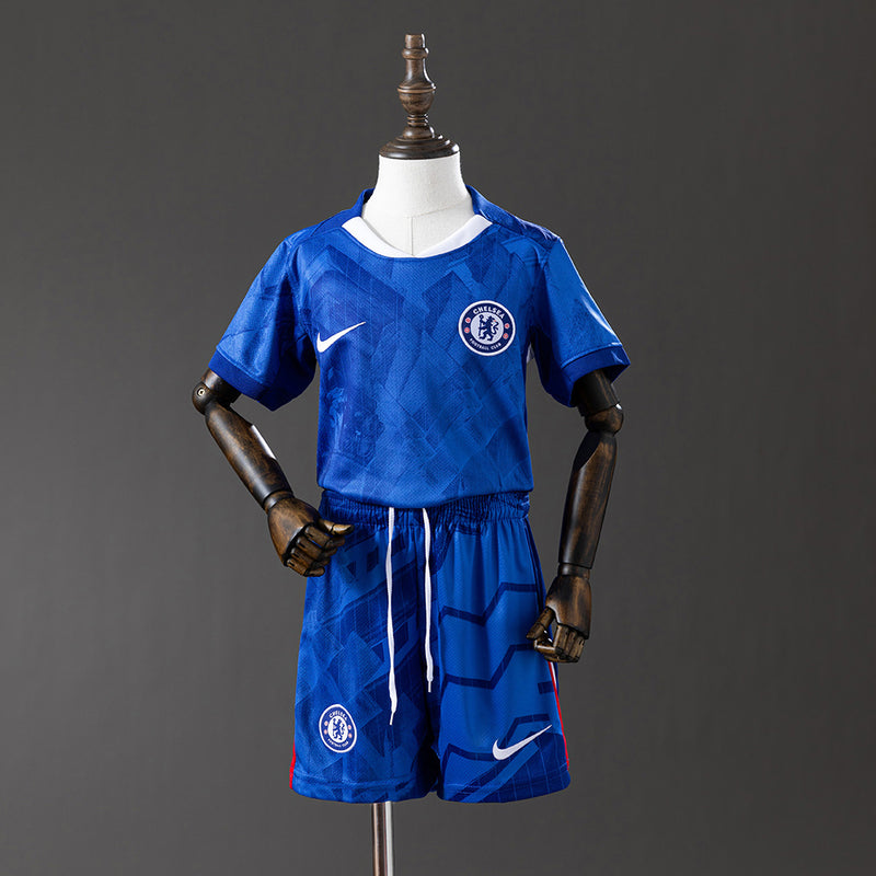 Kit Infantil Chelsea 2025/26 Torcedor - Allteams Imports