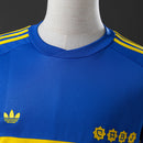 Camisa Retro Boca Juniors 1981 - Manga Longa - Allteams Imports