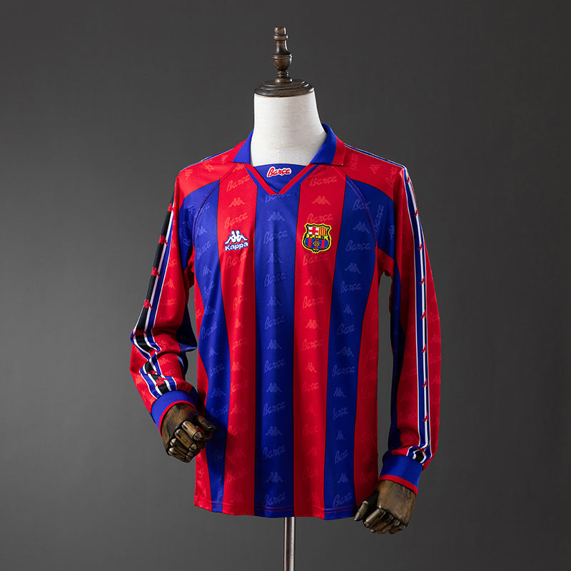 Camisa Retro Barcelona 1995/97 - Manga Longa - Allteams Imports