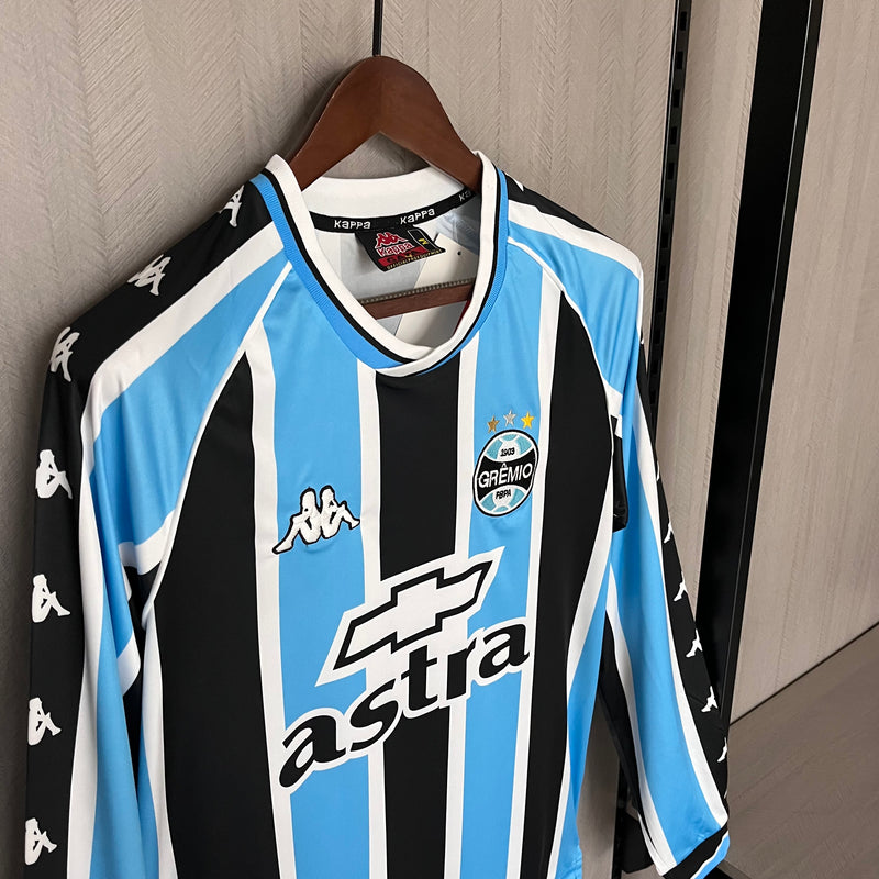 Camisa Retro Manga Longa Grêmio 2000/01