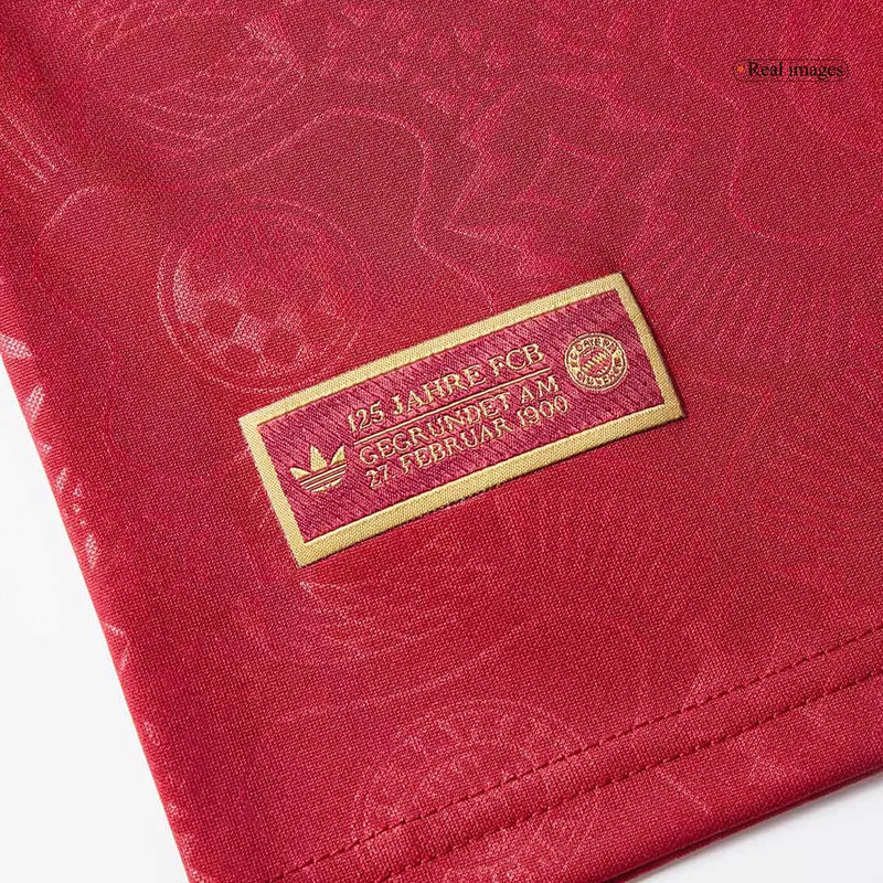 Camisa de futebol masculina do Bayern de Munique comemorativa dos 125 anos 2024/25