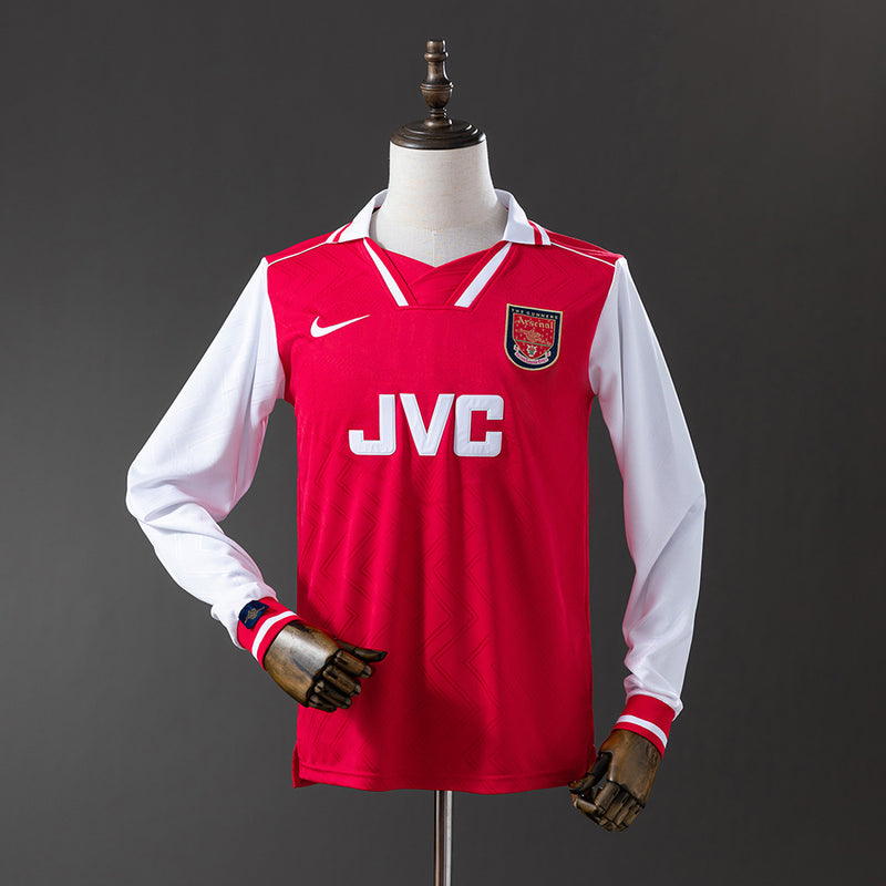 Camisa Arsenal Retro 1997 - Manga Longa - Allteams Imports