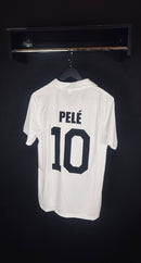 Camisa Retrô Santos 1970 Pelé 10 - Tamanho M Pronta Entrega