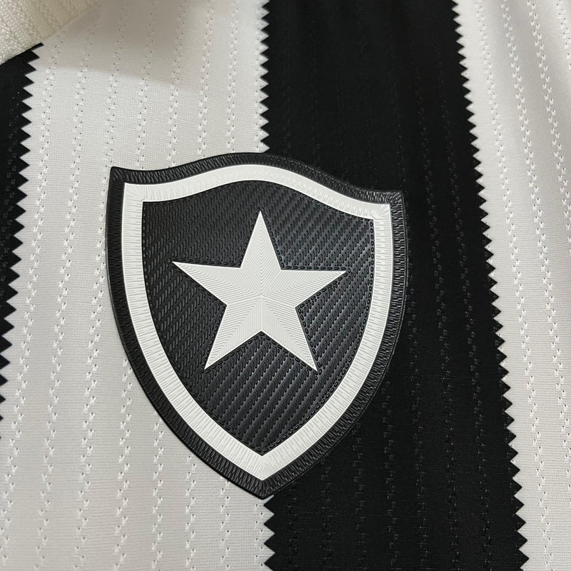 Camisa Botafogo 24/25 + Pach de Campeão da Libertadores 2024 (Masculina)