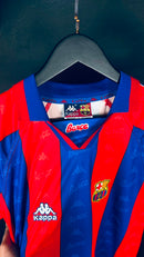 Camisa Retrô Barcelona 1996/97 Ronaldo 9 - Tamanho M Pronta Entrega