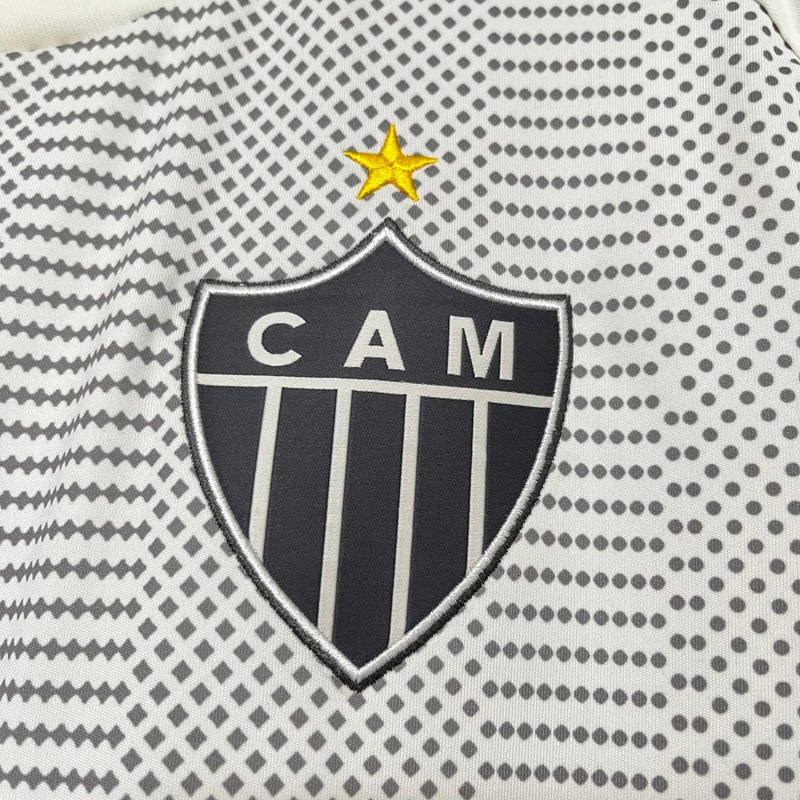 Camisa Atlético Mineiro 24/25 + Pacths Libertadores (Masculino)