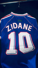 Camisa Retrô França 1998 Zidane 10 - Tamanho M Pronta Entrega