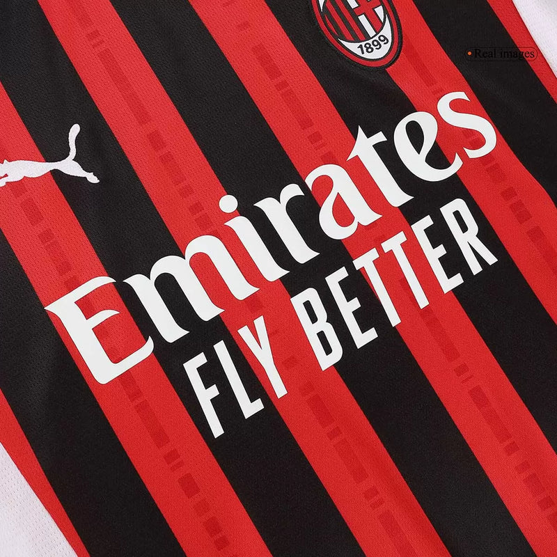 AC Milan Home Soccer Jersey 2024/25 Masculino