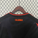 Camisa Seleção Colômbia II 2024 Preta Masculina