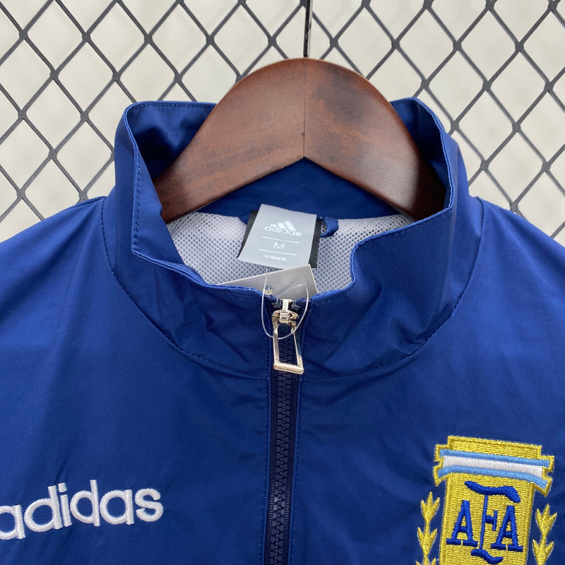 Jaqueta Corta Vento Seleção Argentina 24/25 (Frente e Verso)