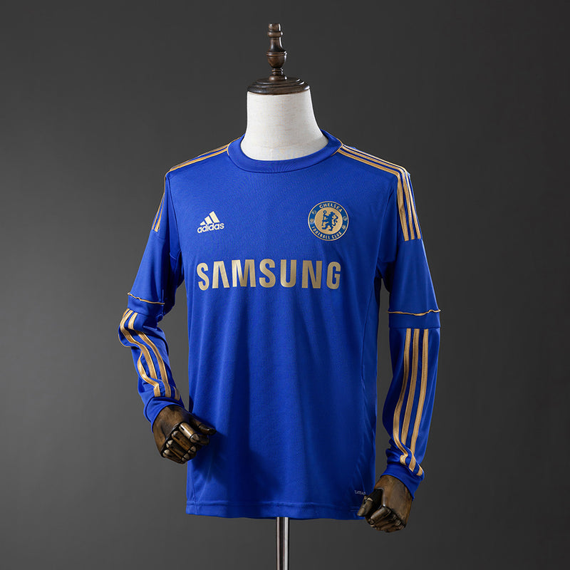 Camisa Chelsea Retro 2011 - Manga Longa - Allteams Imports