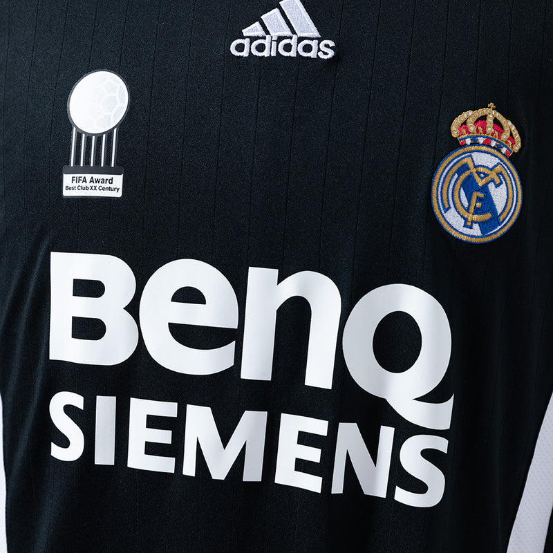 Camisa II Real Madrid 2006 (Galácticos) - Manga Longa - Allteams Imports