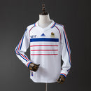 Camisa II Seleção França Retro 1998 - Manga Longa - Allteams Imports
