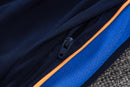 Conjunto de Treino de Inverno França 2026/27 Branco e Azul-Marinho