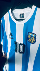 Camisa Retrô Argentina 1986 Maradona 10 - Tamanho M Pronta Entrega
