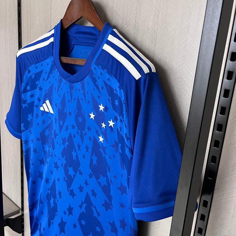 Camisa Cruzeiro 24/25 + Pacth Brasileirão