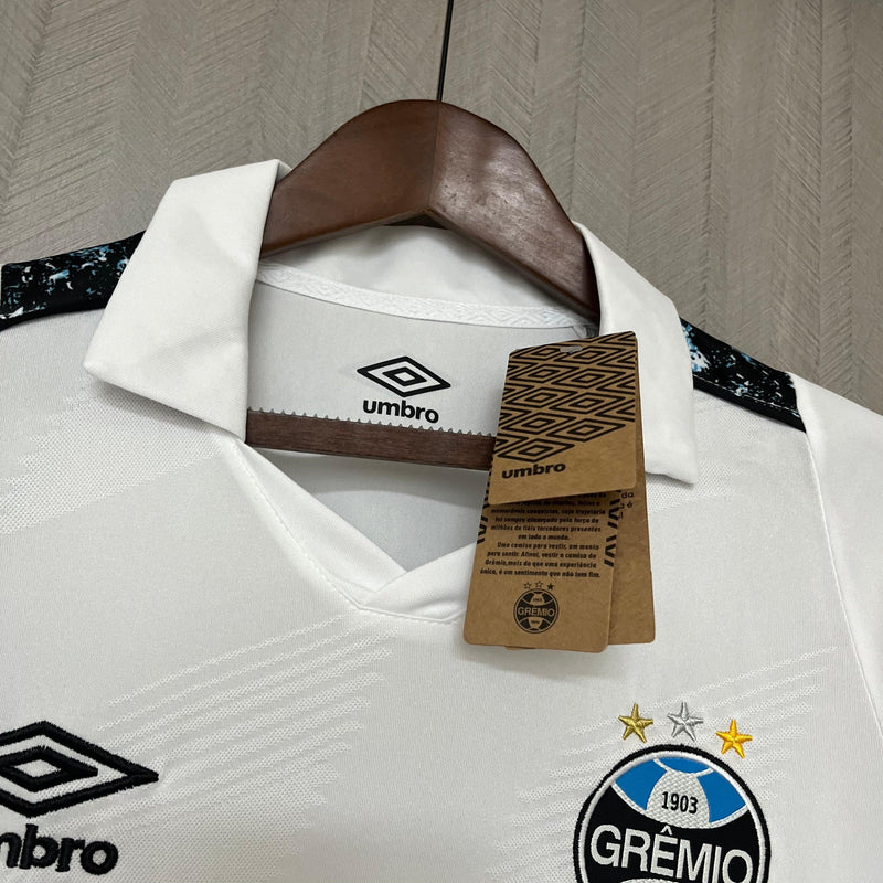Camisa Grêmio II 24/25 + Pacths Libertadores (Masculino)