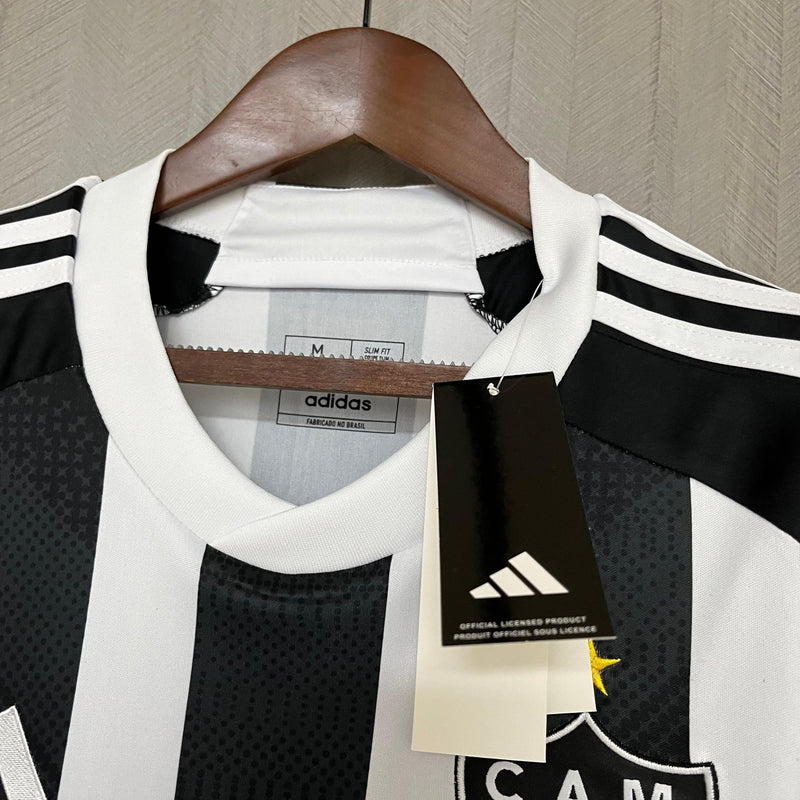 Camisa Atlético Mineiro 24/25 + Pacths Libertadores (Masculino)