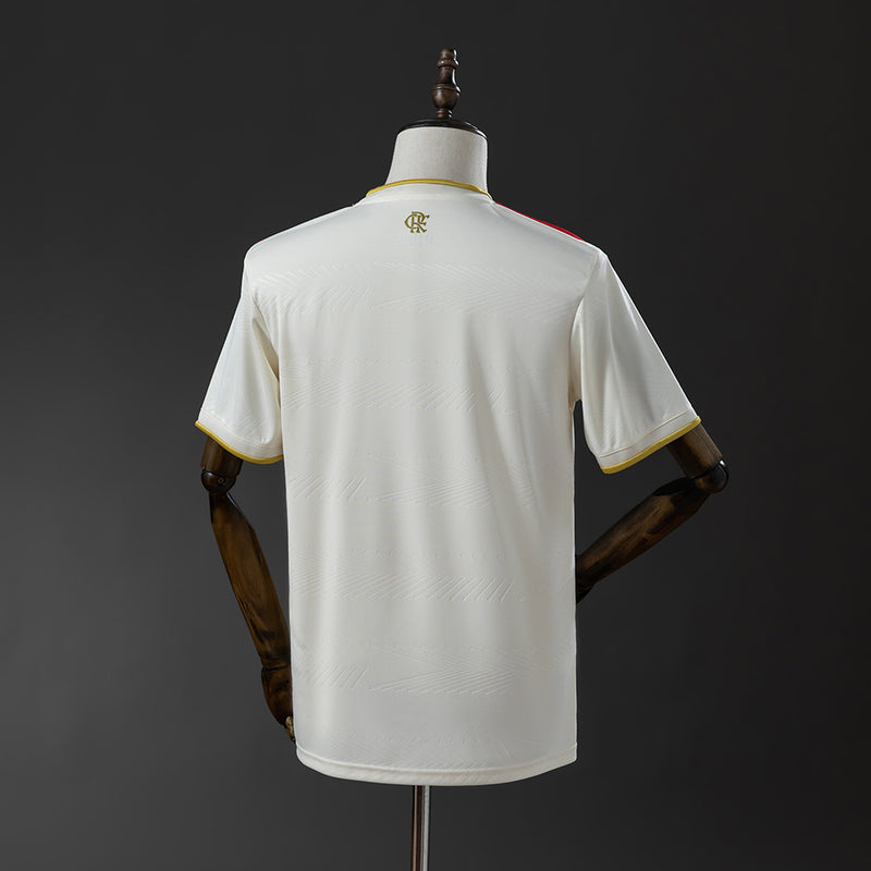 Camisa Torcedor 3 CR Flamengo 25 - Branco