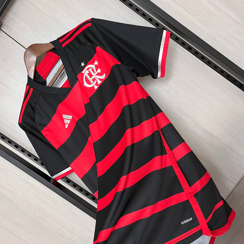 Camisa Flamengo 24/25 + Pacth Campeão Brasileiro 2022 BRINDE