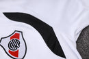 Conjunto de Treino de Inverno River Plate 2026/27 Branco e Preto