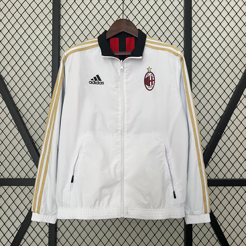 Jaqueta Corta Vento 2em1 Milan 24/25 (Frente e Verso)