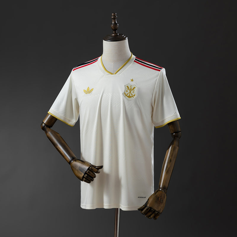 Camisa Torcedor 3 CR Flamengo 25 - Branco