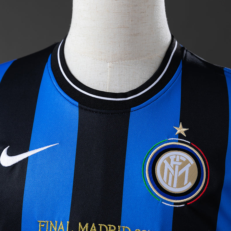 Camisa Retro Inter de Milão 2009 (Final Champions) - Manga Longa - Allteams Imports