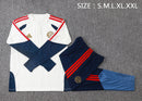 Conjunto de Treino de Inverno Bayern de Munique 2026/27 Branco e Azul-Marinho