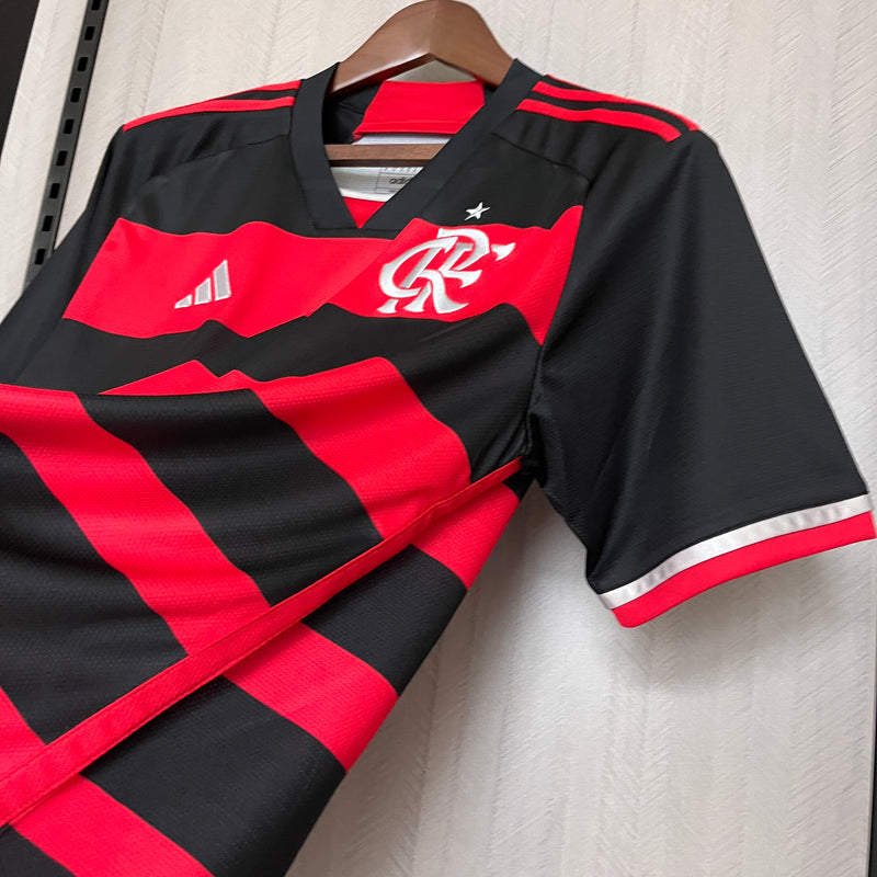 Camisa Flamengo 24/25 + Pacth de Campeão Copa do Brasil 2024 (BRINDE)