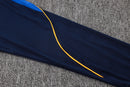 Conjunto de Treino de Inverno França 2026/27 Branco e Azul-Marinho