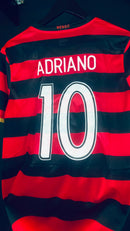 Camisa Retrô Flamengo 2008/09 Adriano 10 - Tamanho M Pronta Entrega