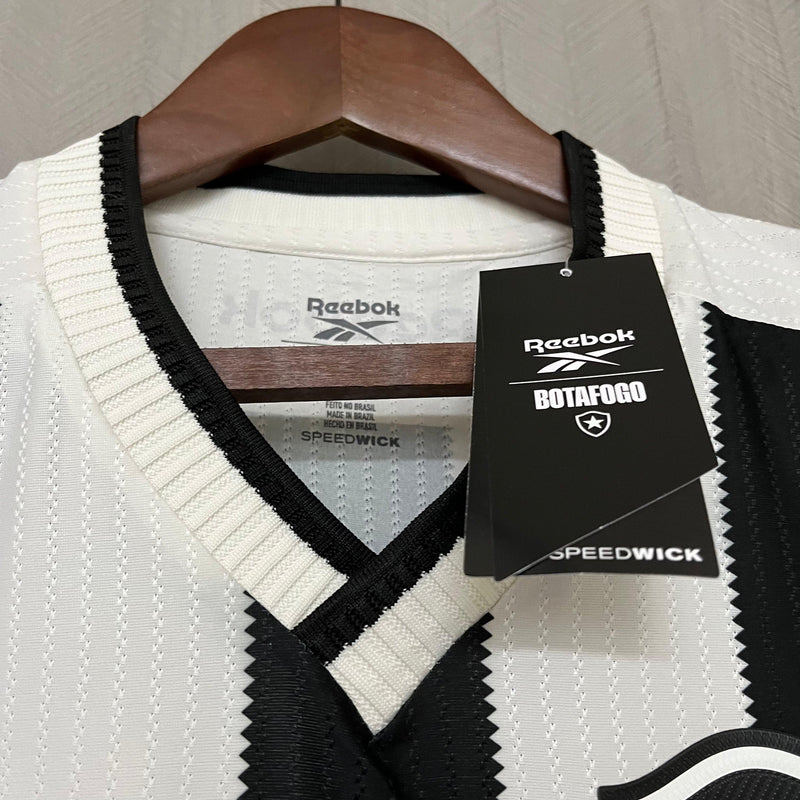 Camisa Botafogo 24/25 + Pach de Campeão da Libertadores 2024 (Masculina)